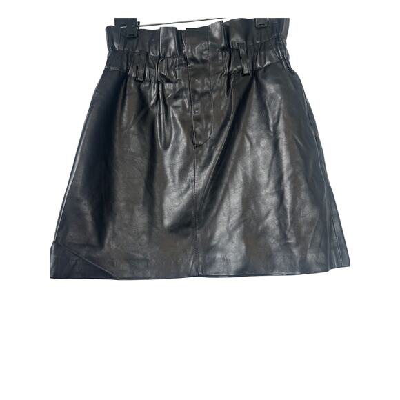 BlankNYC Vegan Leather Paperbag Mini Skirt - Size XS - Picture 1 of 8